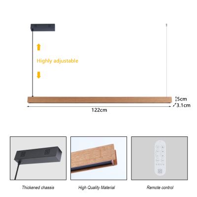 Immax NEO MADEIRA lineár dřevo dub 122cm Tuya WIFI