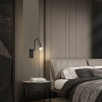 Immax GOAL designové nástěnné LED svítidlo s vypínačem, 3W, ALL BLACK+ACRYL (4)