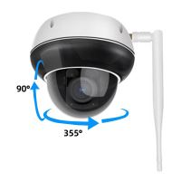 Inteligentna kamera zewnętrzna DOME Immax NEO LITE, 355°/90° P/T, podwójne WiFi, PoE, 5-krotny zoom optyczny (1)