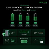 Aku CR123A Li-lon 800mAh 3V-4ks s USB-C nabíjením (4)