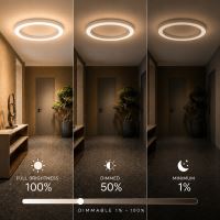 Immax NEO Pastel SLIM Smart lampa sufitowa 95x7cm, 68W biala Zigbee 3.0 (12)