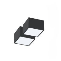 Immax NEO sada 2x CANTO Smart stropní svítidlo 15x15cm 12W černé Zigbee 3.0 +DO