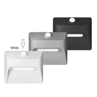 Immax STEP LIGHT bezdrôtové schodiskové svietidlo, PIR senzor, matná biela (6)