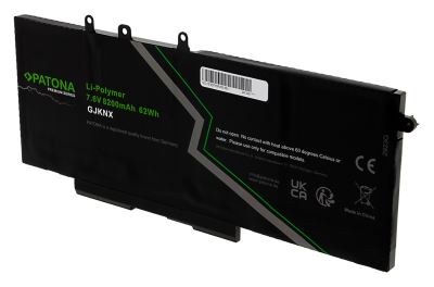 Aku DELL E5280/E5480/E5580 8200mAh Li-Pol 7,6V GJKNX Premium