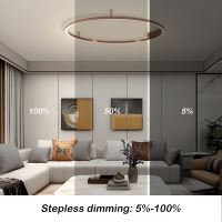 Immax NEO FINO stropní (nástěnné)svítidlo 80cm 55W 4285lm Tuya Zigbee 3,0 s DO měděné (8)