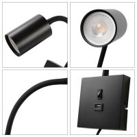 Immax PUNTO-1 USB mennyezeti, falra szerelhető, spot lámpa GU10 típusú fényforráshoz (4)