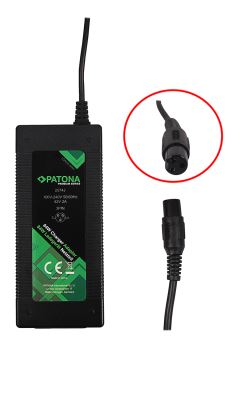 Nabíječka pro Elektrické koloběžky a Hoverboardy 42V/2A/84W 3pin 9mm