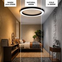 Immax NEO PASTEL SLIM Smart stropní svítidlo 95 x 7cm 68W černé Zigbee 3.0 (11)