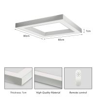 Immax NEO CANTO SLIM Inteligentné stropné svietidlo 80x80x7cm 66W biele Zigbee 3.0 (6)