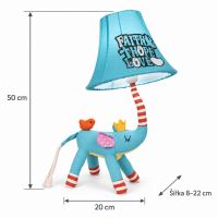 Immax ELEPHANT E27 50 cm-es asztali lámpa (16)