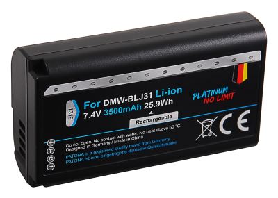 Akkumulátor Panasonic DMW-BLJ31 3500mAh Li-Ion Platinum DC-S1