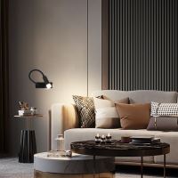 Immax GOAL designové nástěnné LED svítidlo s vypínačem,3W,138lm,4000K, ALL BLACK+ACRYL (14)