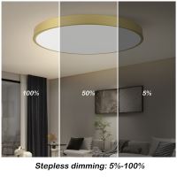 Immax NEO LITE SEMPLICI Smart mennyezeti lámpa Tuya WiFi BEACON, 80 cm, 96 W, 6912 lm, arany (5)