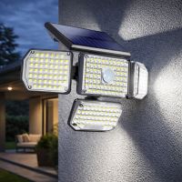 Zewnętrzne oświetlenie ścienne LED z czujnikiem PIR, Immax CLOVER-2 z zewnętrznym panelem, 5 W (6)