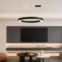 Immax NEO PASTEL Smart lampa wisząca 95cm 68W czarna Zigbee 3.0 (12)