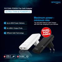 Slim 2x USB-C PD65W töltő - GaN PD3.0/QC3.0 fekete (8)