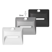 Immax STEP LIGHT bezdrôtové schodiskové svietidlo, PIR senzor, strieborné (7)