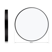 Immax NEO LITE SEMPLICI Smart mennyezeti lámpa Tuya WiFi BEACON, 100 cm, 128 W, 9088 lm, fekete (20)