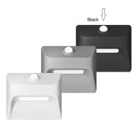 Immax STEP LIGHT bezdrôtové schodiskové svietidlo, PIR senzor, čierne (7)