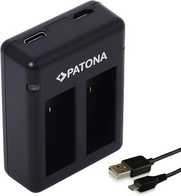 Ladowarka Foto Dual GOPRO Hero 5/6/7/8 AABAT-001