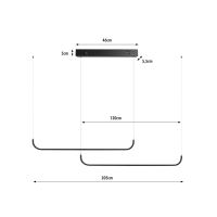 Immax NEO LITE PATTINI Smart double black 52W, 3640lm, 160-280cm, Tuya, WiFi z obsługą BEACON (11)