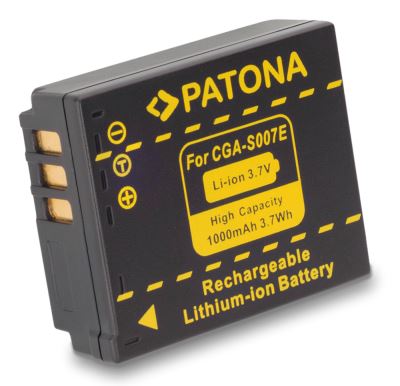 Akkumulátor Panasonic CGA-S007E Li-Ion 1000mAh Li-Ion