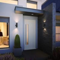 Immax NEO PARED Smart dupla szürke spot fali lámpa kültéri 2xGU10 RGB, CCT,Tuya Wifi (3)