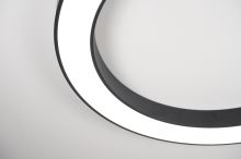 Immax NEO PASTEL SLIM Smart lampa sufitowa 95x7cm 68W czarna Zigbee 3.0 (5)