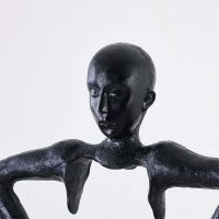 Immax SILUETTE Human Houdini 185 cm – szobor állólámpa, üvegszálas műanyag, fekete, 4xG9 (11)