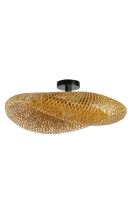 Immax BOHO HILO design mennyezeti lámpa, D60cm. E27, bambusz (7)
