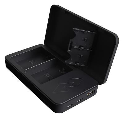 Töltő Foto Dual  Canon LP-E6 s powerbank