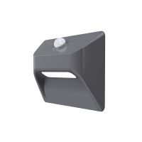 Immax STEP LIGHT bezdrôtové schodiskové svietidlo, PIR senzor, strieborné (6)