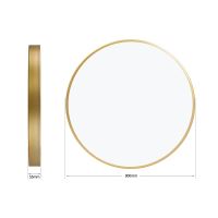 Immax NEO LITE SEMPLICI Inteligentna lampa sufitowa Tuya WiFi BEACON, 80 cm 96 W 6912 lm, złota (20)