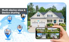 Inteligentna kamera zewnętrzna DOME Immax NEO LITE, 355°/90° P/T, podwójne WiFi, PoE, 5-krotny zoom optyczny (17)