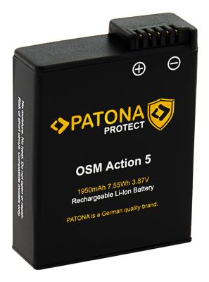 Aku DJI Osmo Action 3 /4 /5 1950mAh Li-Ion 3,87V BCX202 PROTECT