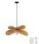 Immax BOHO MARIPOSA-COMPLET, svetlo 50cm+SMART žiarovka+diaľkové ovládanie