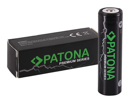 Aku 18650 Li-lon 3500mAh PREMIUM 3,7V