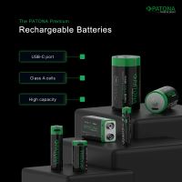 Aku CR123A Li-lon 800mAh 3V-4ks s USB-C nabíjením (3)