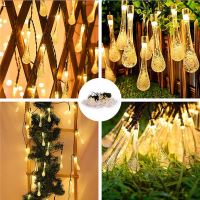 IMMAX DROP napelemes LED dekoratív lánc, 50x LED, 7m, 3000K meleg fehér, IP65 (7)