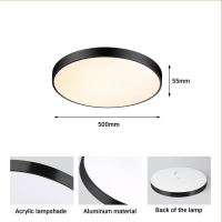 Immax NEO LITE SEMPLICI Inteligentné stropné svietidlo čierne 50cm 48W 3468 lm Tuya WiFi BEACON (17)