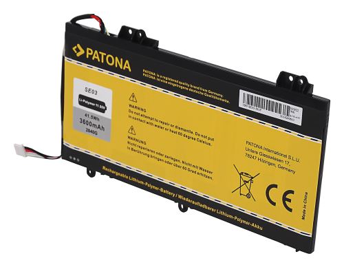 Akkumulátor HP Pavilion 14-AL 3600mAh Li-Pol 11,55V SE03 , SE03XL