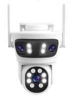 TRIPLE Immax NEO LITE okos kültéri kamera, 355° 90° P/T, WiFi, 2 MP + 2 MP + 2 MP (1)