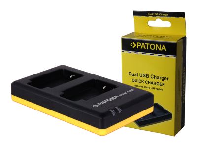 Ladowarka Foto Dual Quick Nikon EN-EL12 USB