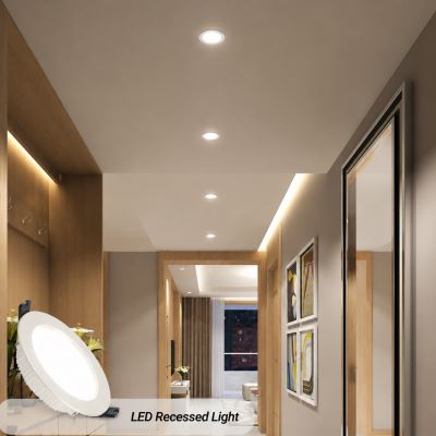 Immax NEO DOWN mennyezeti lámpatest fehér 12cm 12W WIFI BEACON CCT dimmelhető