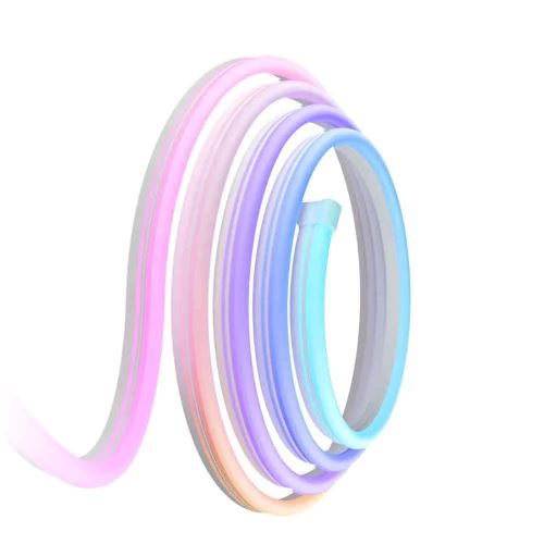 Inteligentný LED pásik NEON RGBIC Immax NEO LITE, WiFi, 5 m, TUYA, IR diaľkový ovládač, Beacon