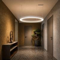 Immax NEO PASTEL SLIM Smart Szabályozható csillár 95x7cm, 68W féher Zigbee 3.0 (1)
