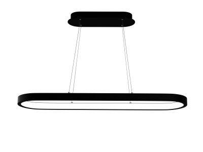 Immax NEO HIPODROMO Smart závesné svietidlo 120x30cm 42W čierne Zigbee 3.0