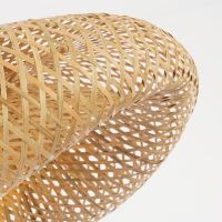 Immax BOHO HILO design mennyezeti lámpa, D60cm. E27, bambusz (1)