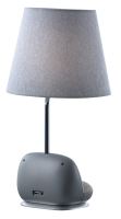 Immax SOFA LED asztali lámpa Qi vezeték nélküli töltéssel, szürke (10)