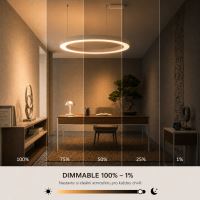 Immax NEO PASTEL SLIM Smart Szabályozható csillár 95x7cm, 68W féher Zigbee 3.0 (17)